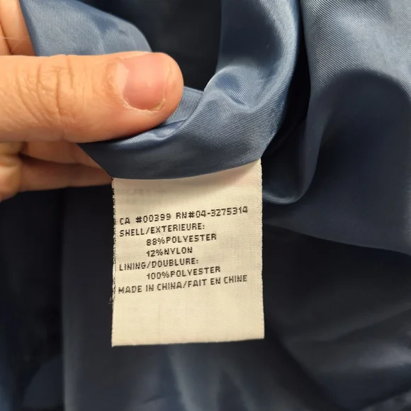 Elegant Blue Coat for Women - Picture 6 of 13